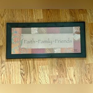 Target Multicolor Faith Family Friends Frame